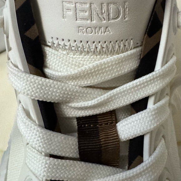 NWOT Fendi Force Sneakers FF Logo - Picture 5 of 7